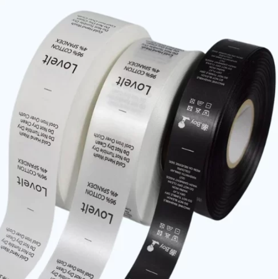 Nhãn in satin - Công Ty TNHH Toàn Việt Ấn Label